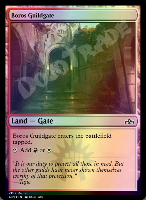 Boros Guildgate (#244) FOIL