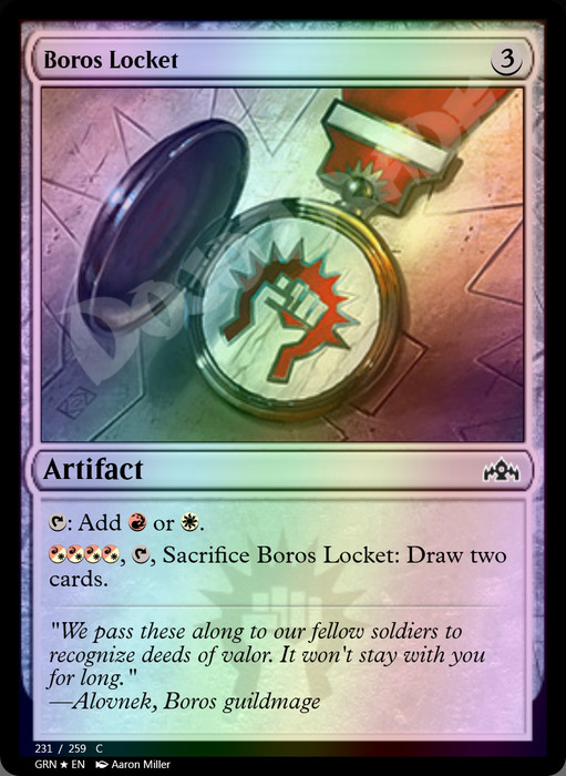 Boros Locket FOIL