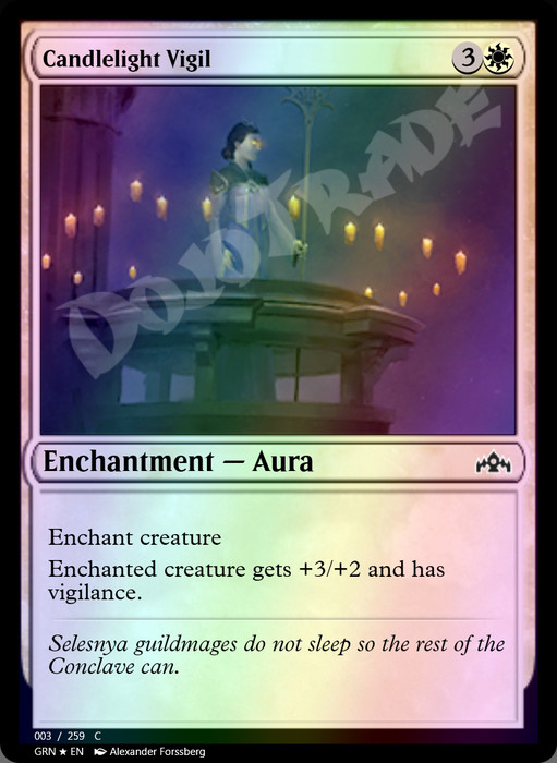 Candlelight Vigil FOIL