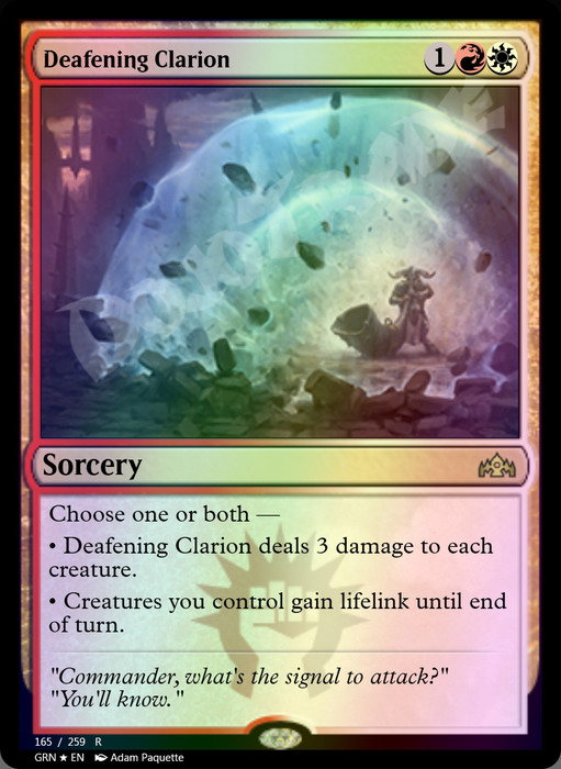 Deafening Clarion FOIL