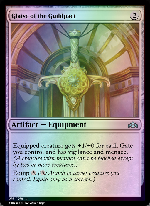 Glaive of the Guildpact FOIL