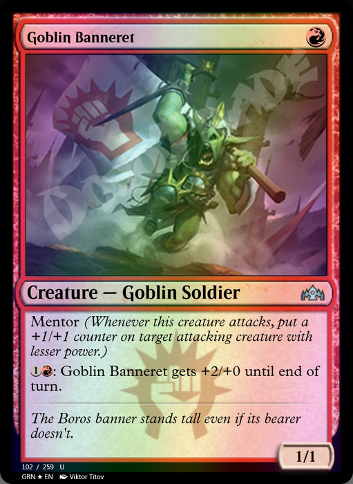 Goblin Banneret FOIL