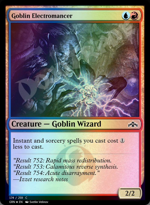 Goblin Electromancer FOIL