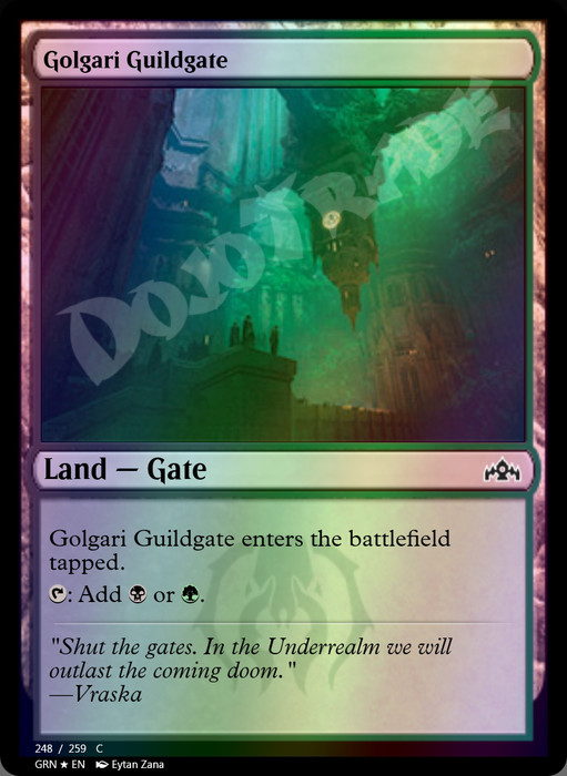 Golgari Guildgate (#248) FOIL