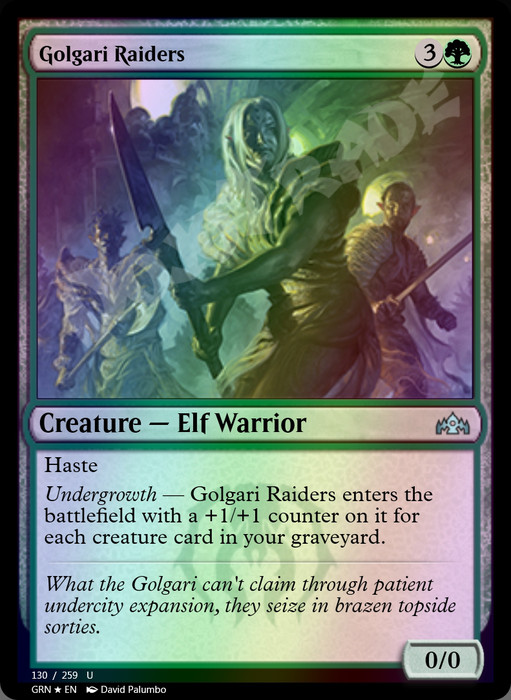 Golgari Raiders FOIL