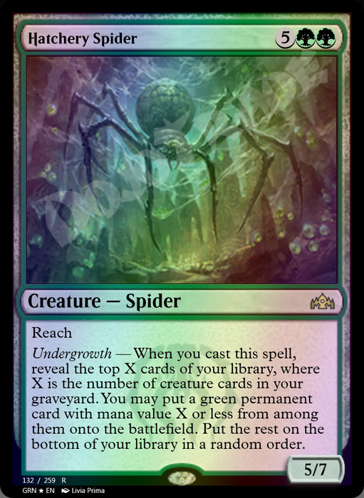 Hatchery Spider FOIL