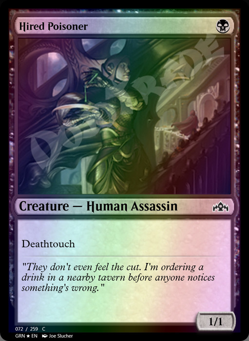 Hired Poisoner FOIL