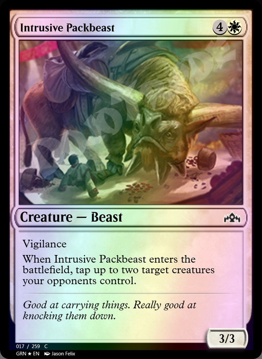 Intrusive Packbeast FOIL