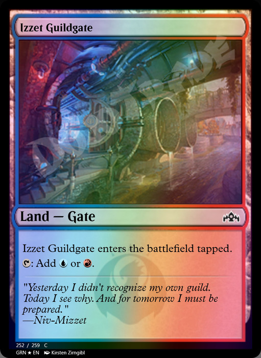Izzet Guildgate (#252) FOIL