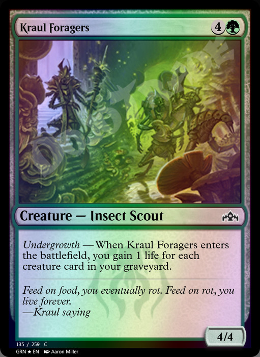 Kraul Foragers FOIL