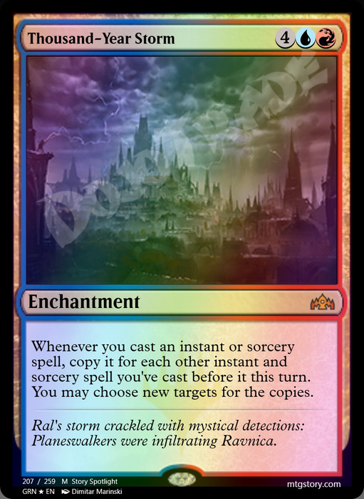 Thousand-Year Storm FOIL