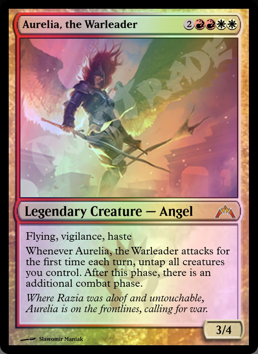Aurelia, the Warleader FOIL