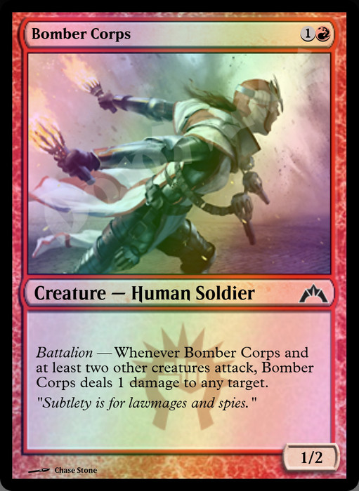 Bomber Corps FOIL