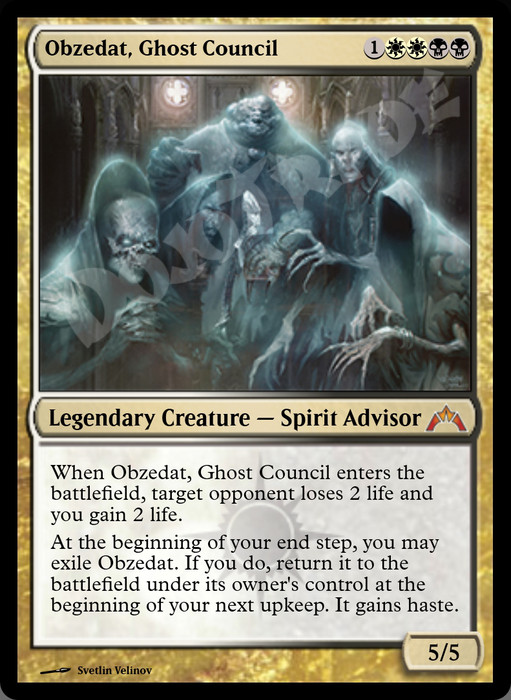 Obzedat, Ghost Council