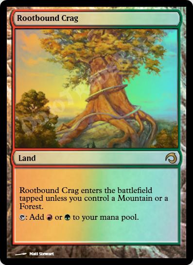 Rootbound Crag FOIL