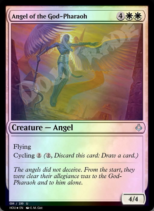 Angel of the God-Pharaoh FOIL