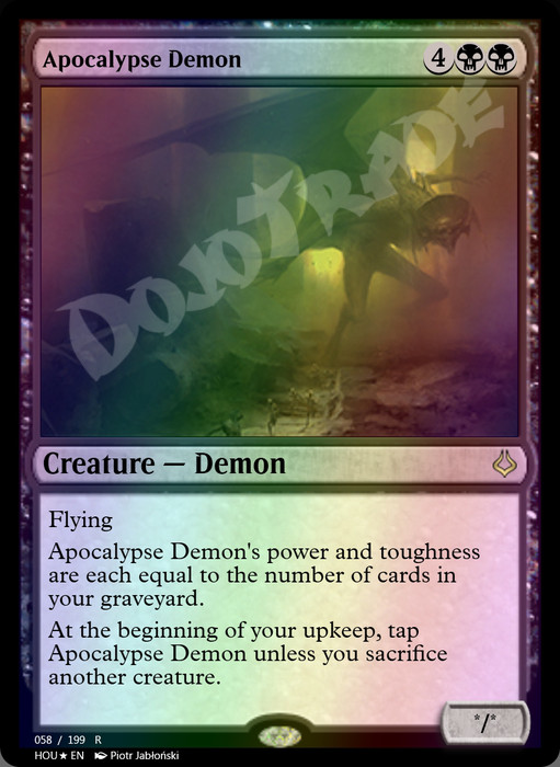 Apocalypse Demon FOIL