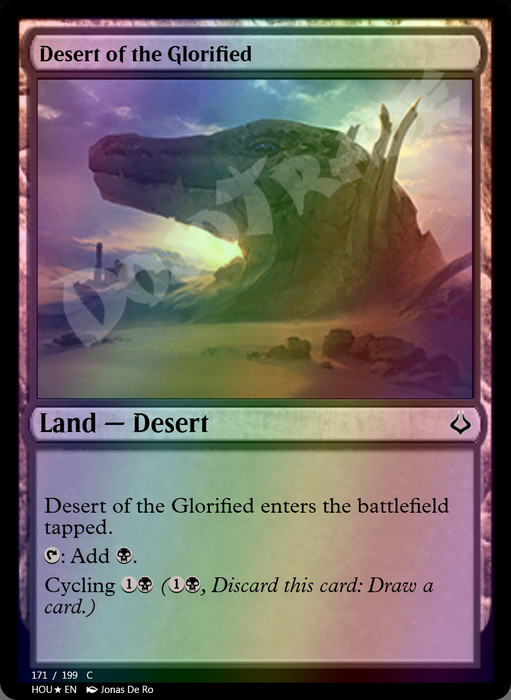 Desert of the Glorified FOIL