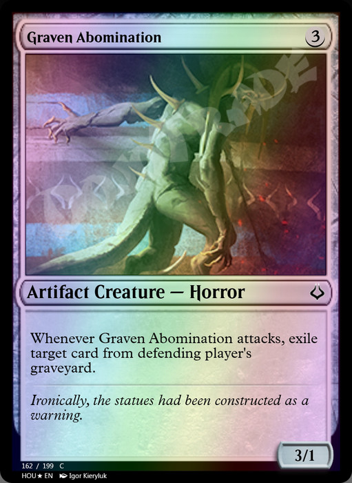 Graven Abomination FOIL