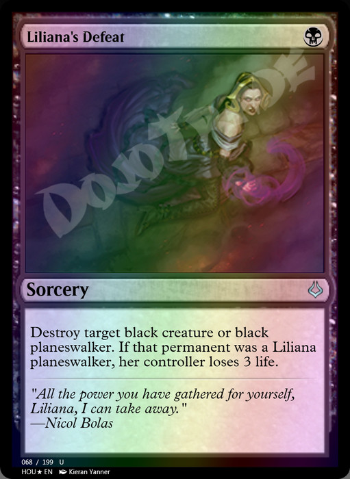 Liliana's Defeat FOIL