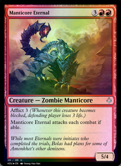 Manticore Eternal FOIL