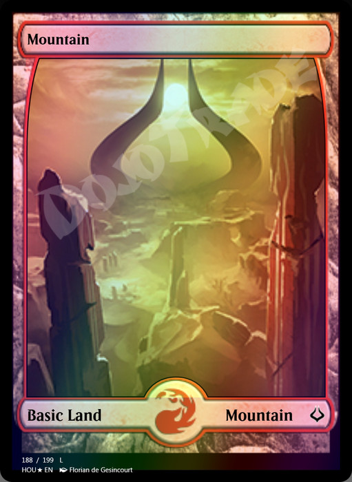 Mountain (#188 Full Art) FOIL