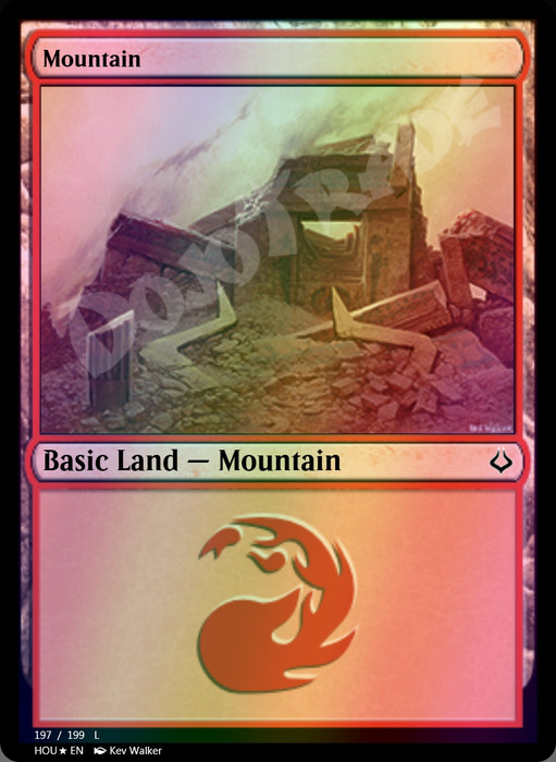 Mountain (#197) FOIL