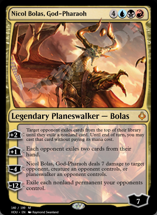 Nicol Bolas, God-Pharaoh