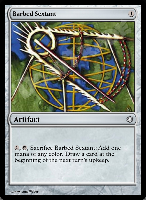 Barbed Sextant