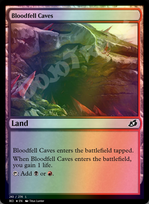 Bloodfell Caves FOIL