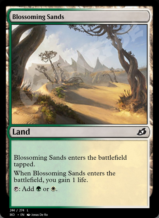 Blossoming Sands