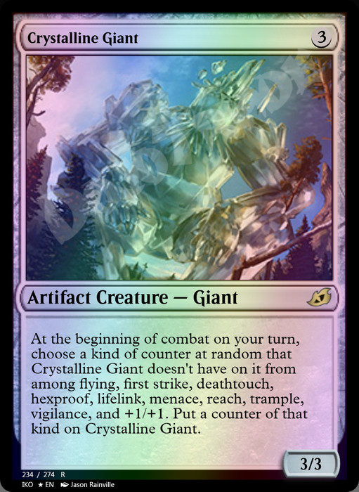 Crystalline Giant FOIL