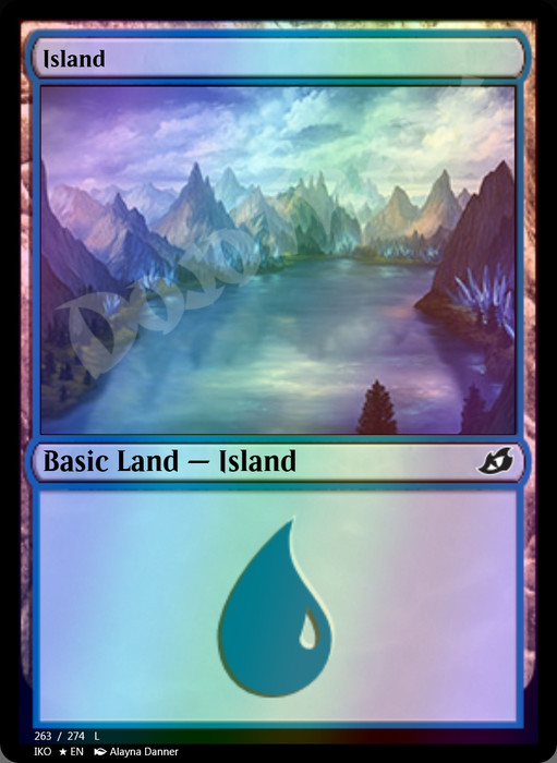 Island (#263) FOIL