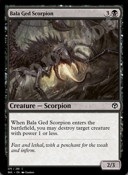 Bala Ged Scorpion