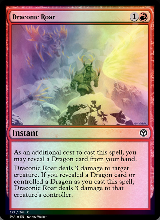 Draconic Roar FOIL