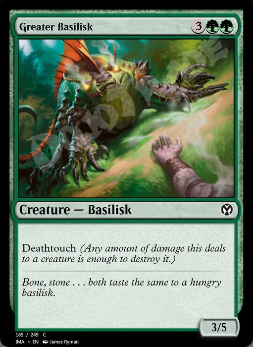 Greater Basilisk