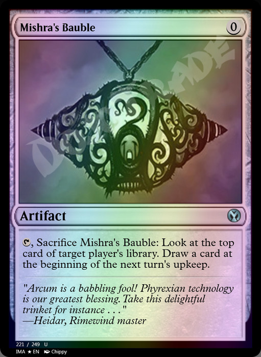 Mishra's Bauble FOIL