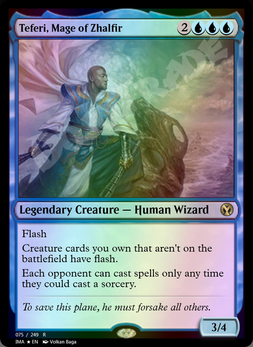 Teferi, Mage of Zhalfir FOIL