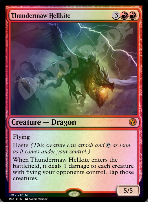 Thundermaw Hellkite FOIL