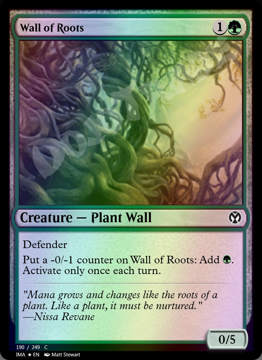 Wall of Roots FOIL