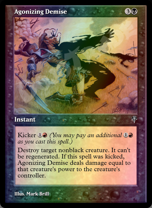 Agonizing Demise FOIL