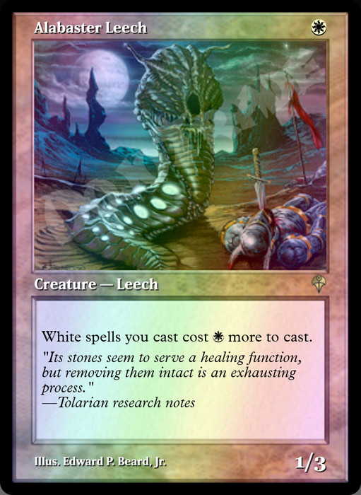 Alabaster Leech FOIL