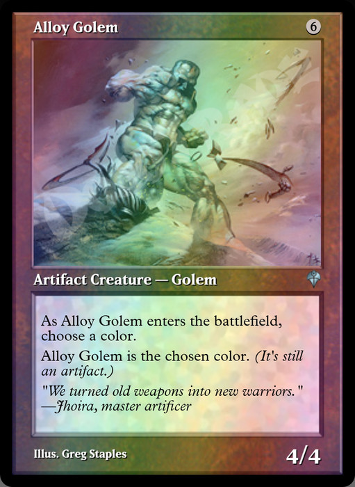 Alloy Golem FOIL