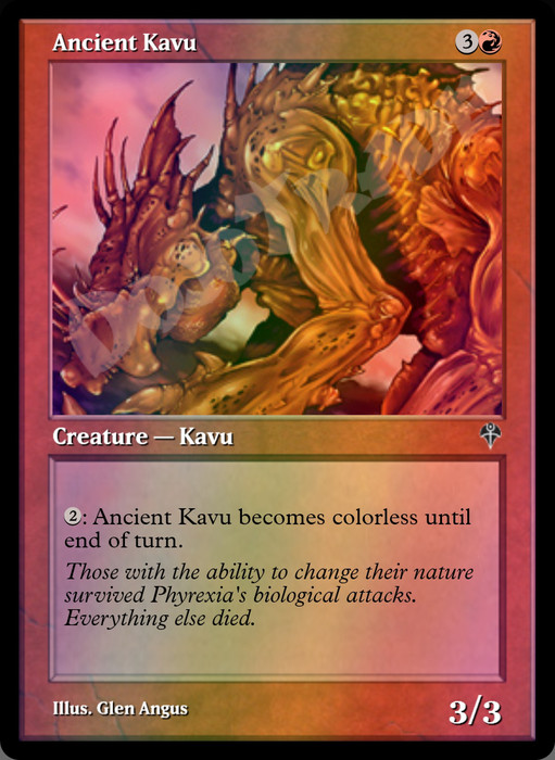 Ancient Kavu FOIL