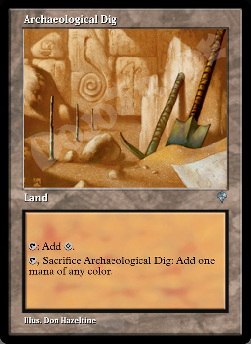 Archaeological Dig