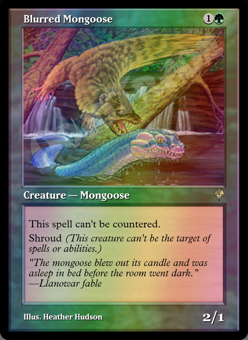 Blurred Mongoose FOIL