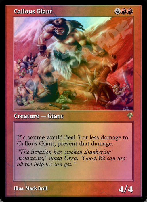 Callous Giant FOIL