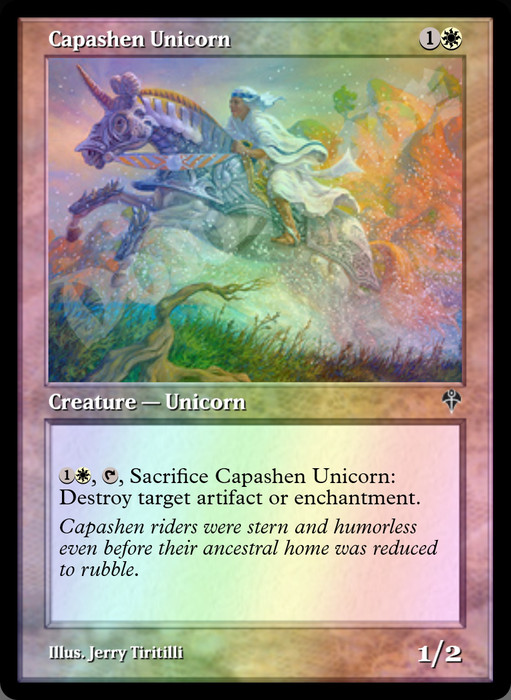 Capashen Unicorn FOIL