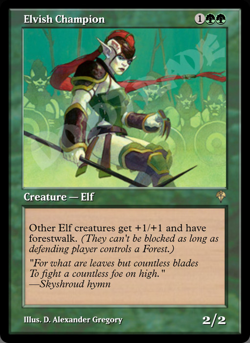 Elvish Champion