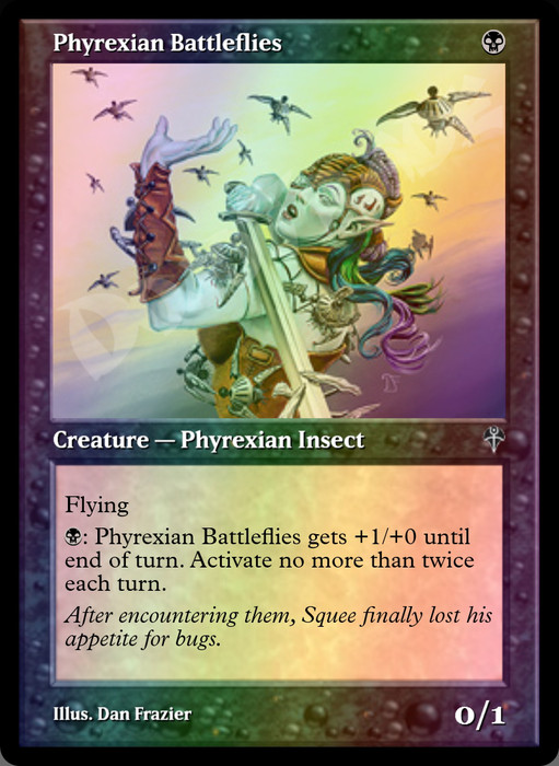 Phyrexian Battleflies FOIL